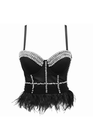 Bustier strass clearance